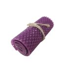 Méhviasz gyertya lila