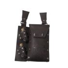 Bájital és gyógynövény tartó táska barna