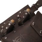 Bájital és gyógynövény tartó táska barna