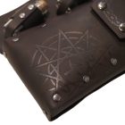 Bájital és gyógynövény tartó táska barna