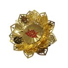 Arany színű mécsestartó