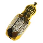 Csillámos parfümös üveg