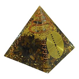 Tigrisszem orgonit piramis spirál