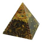 Tigrisszem orgonit piramis spirál