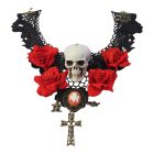 Halálfejes nyakpánt