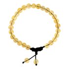 Citrin golyós karkötő