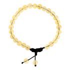 Citrin golyós karkötő