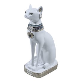 Básztet szobor fehér