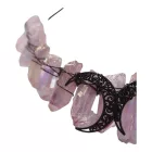 Cseresznyekvarc tiara