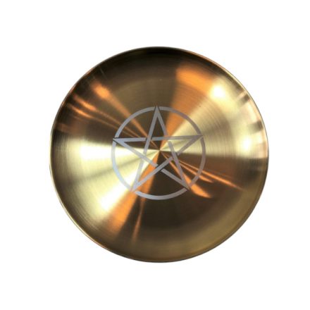 Pentagram mintájú áldozótál