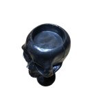 Gótikus koponyás gyertyatartó