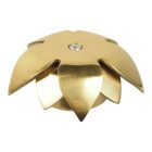 Arany lótusz gyertyatartó 