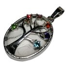 Howlit ásvány medál