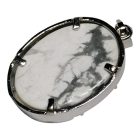 Howlit ásvány medál