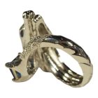 Sárkány gyűrű kék kővel