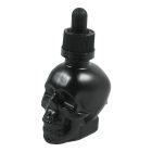 Koponyás parfümös üveg fekete