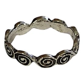 Csigavonalas gyűrű