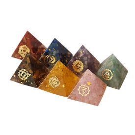 Csakra orgonit piramisok