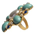 Teklagyöngy gyűrű