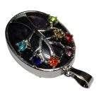 Ametiszt ásvány medál