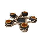 Pentagramma csontváz kezekkel