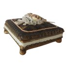 Rózsás kerámia doboz