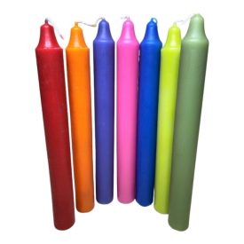 Színes hosszú gyertyák 