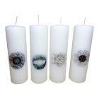 Boszorkány Gyertya Fehér