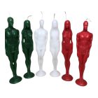 Ember alakú női és férfi gyertya