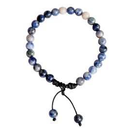 Lapis lazuli golyós karkötő