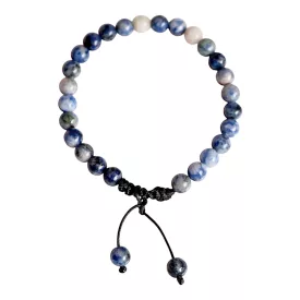 Lapis lazuli golyós karkötő