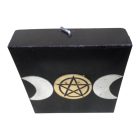 Védelmi hármas hold gyertya