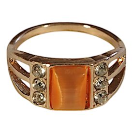 Narancs köves gyűrű