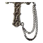 Lakk koporsó alakú táska