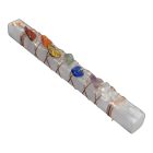 Szelenit rúd csakra kövekkel