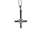 Fordított kereszt nyaklánc