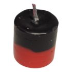 Sorsfordító gyertya fekete piros