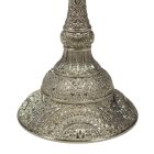 Ezüstszínű gyertyatartó mandala