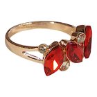 Piros leveles gyűrű