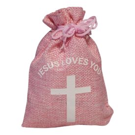 Keresztény szütyő rózsaszín