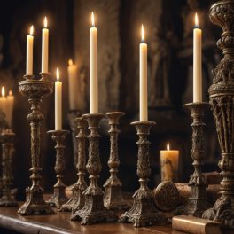 Szentelt Gyertyatartók